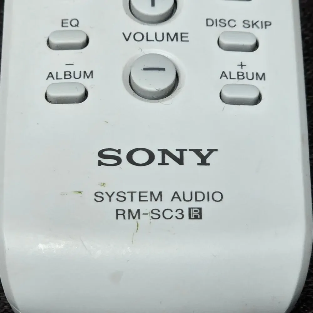 Genuine Sony RM-SC3 System Audio Remote Control Sony Mini Hi-Fi Stereo System